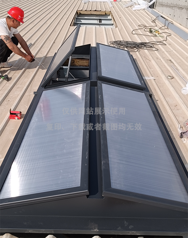 兰州王老吉生产车间临洮排烟天窗