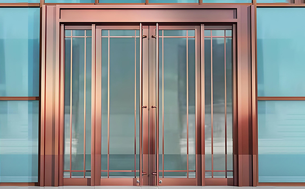 临洮玻璃地弹门