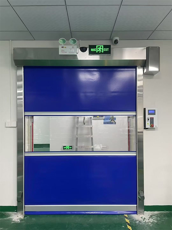 临洮快速临洮卷帘门在冷链物流仓储区的应用实践